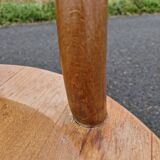Set of 4 solid organic chairs