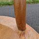 Set of 4 solid organic chairs