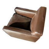 fauteuils Imprimatur Max Alto cuir marron
