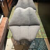 set of 2 vintage pop art lips Marilyn Monroe armchairs 1970s