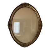 Cadre bois ancien avec vitre