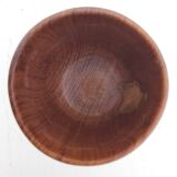 Scandinavian bottle and teak glass service
