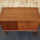 60s 70s teak sideboard Credenza cabinet Danish Modern Design Denmark 70s