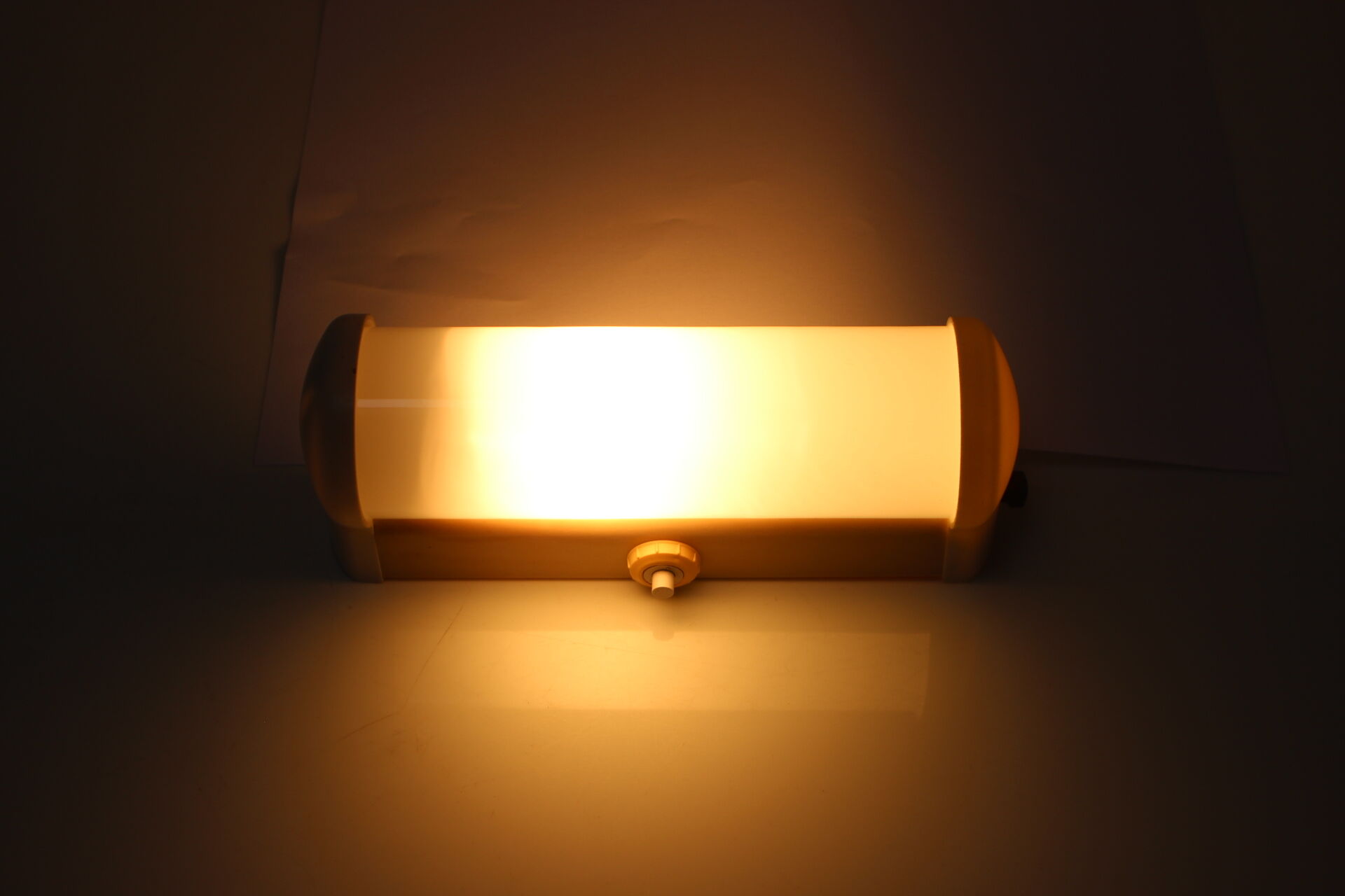 Art Deco Bakelite and Glass Wall Lamp,1930's.