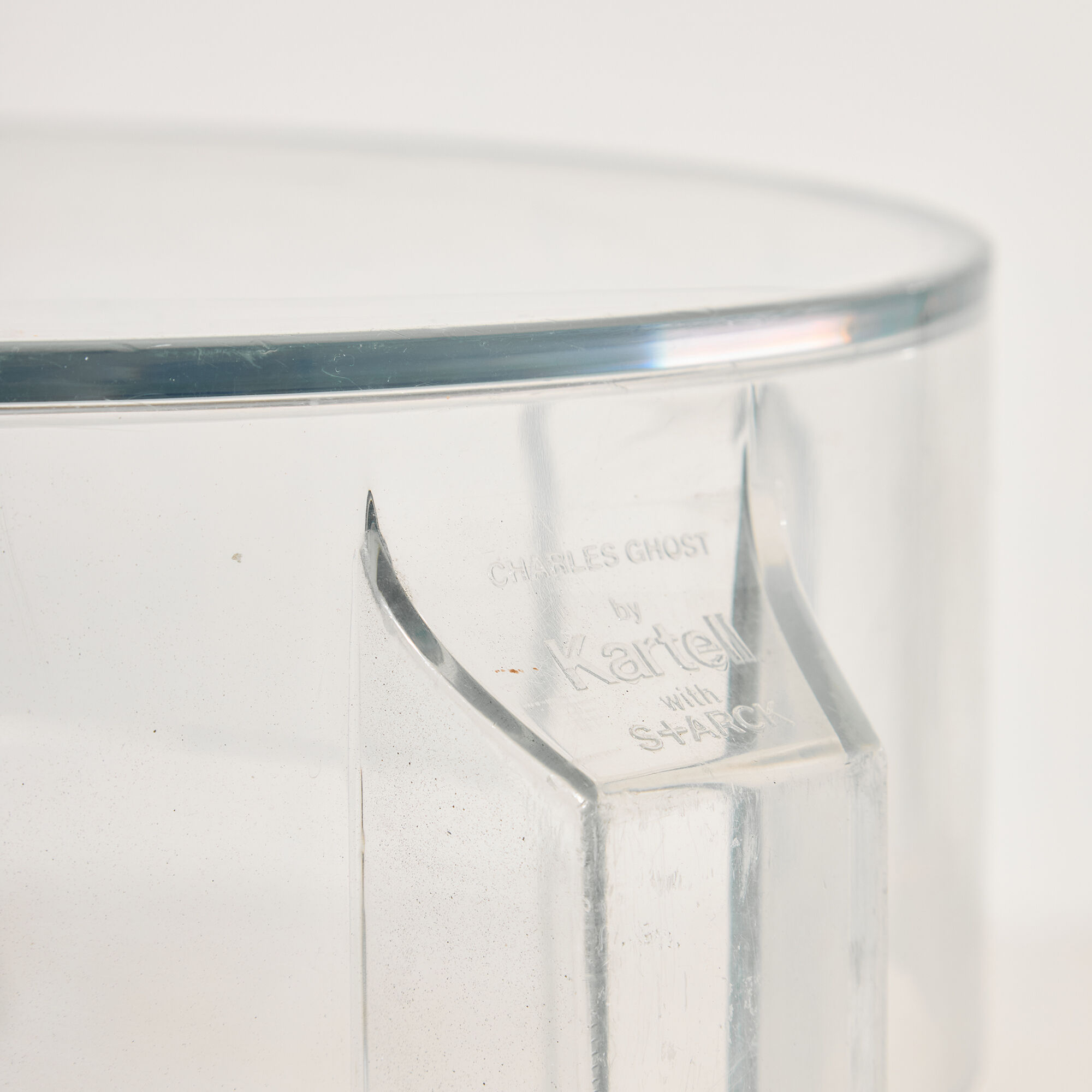 Charles Ghost bar stool by Philippe Starck for Kartell