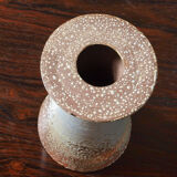 Brutalist diabolo vase by Joël Baudoin, 60s