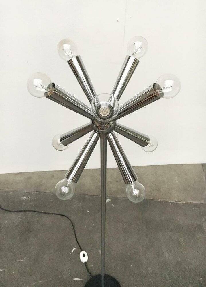 Lampadaire étoile de l'ère spatiale allemande du milieu du siècle, années 1960
