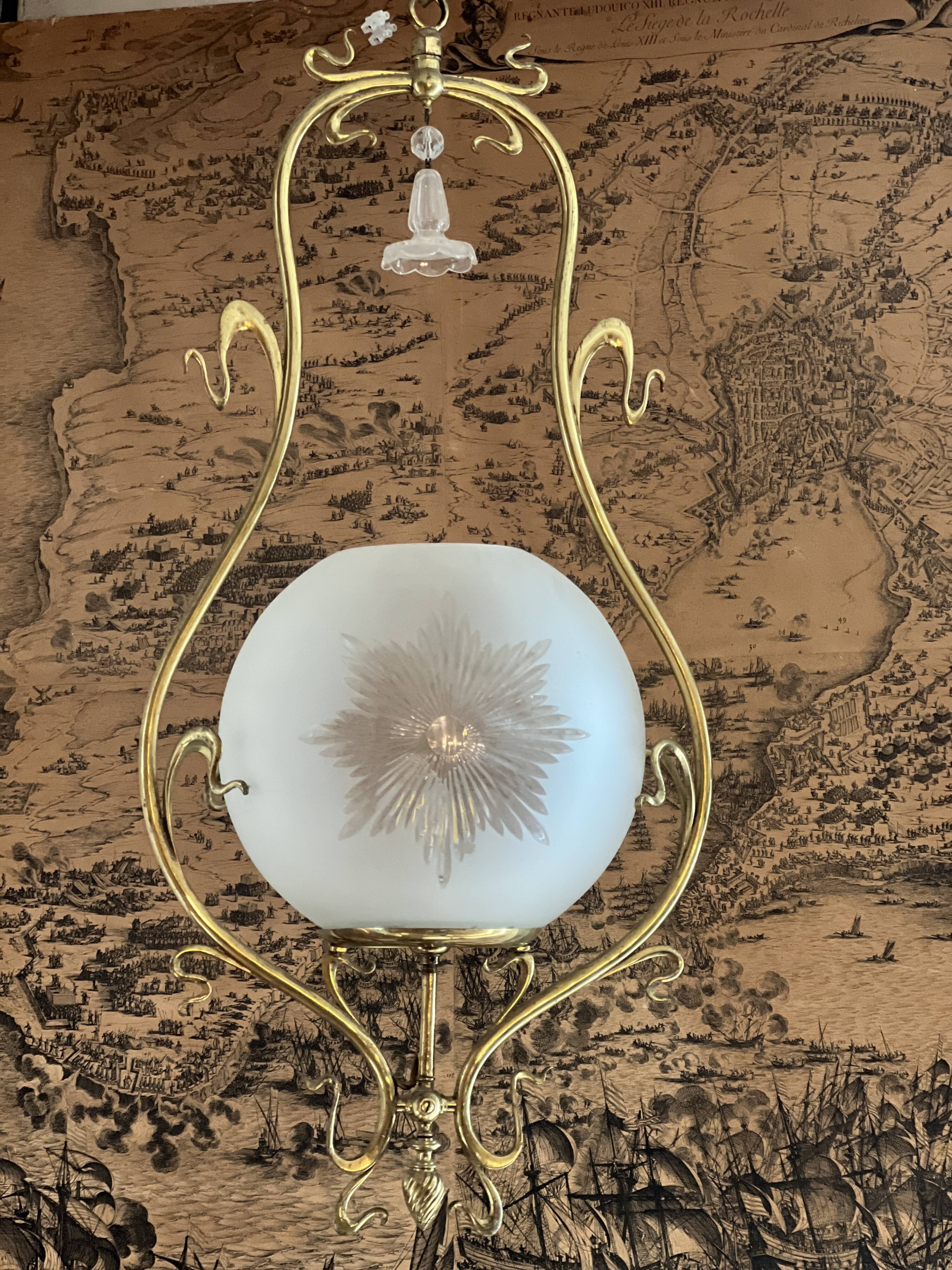 Lanterne art nouveau
