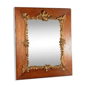 Miroir encadrement ancien