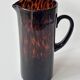 Dior Style Tortoiseshell Blown Glass Pitcher Vase