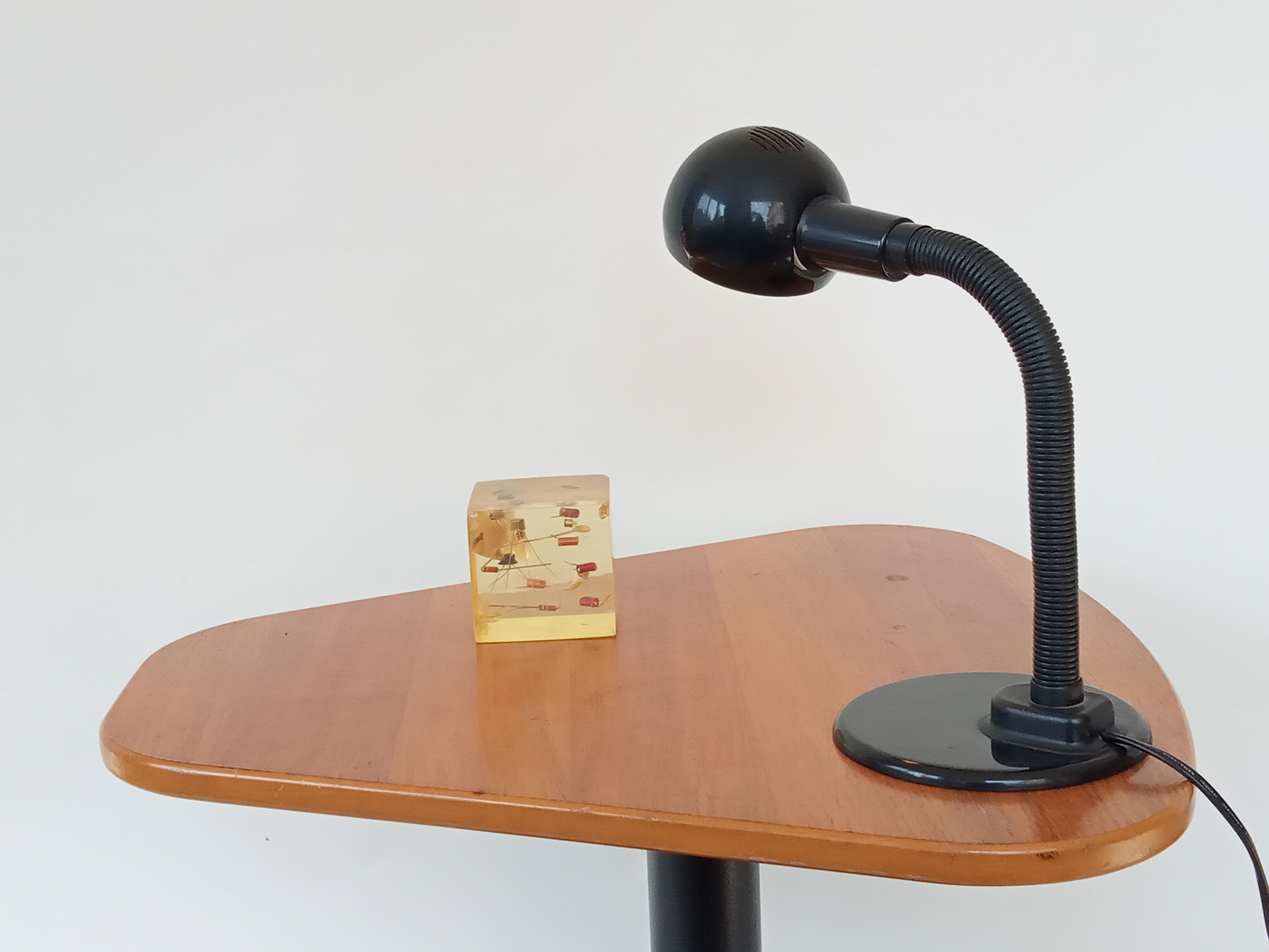 Black office lamp 80s