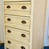 Commode haute type chiffonnier