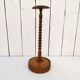 Vintage turned wooden hat rack milliner