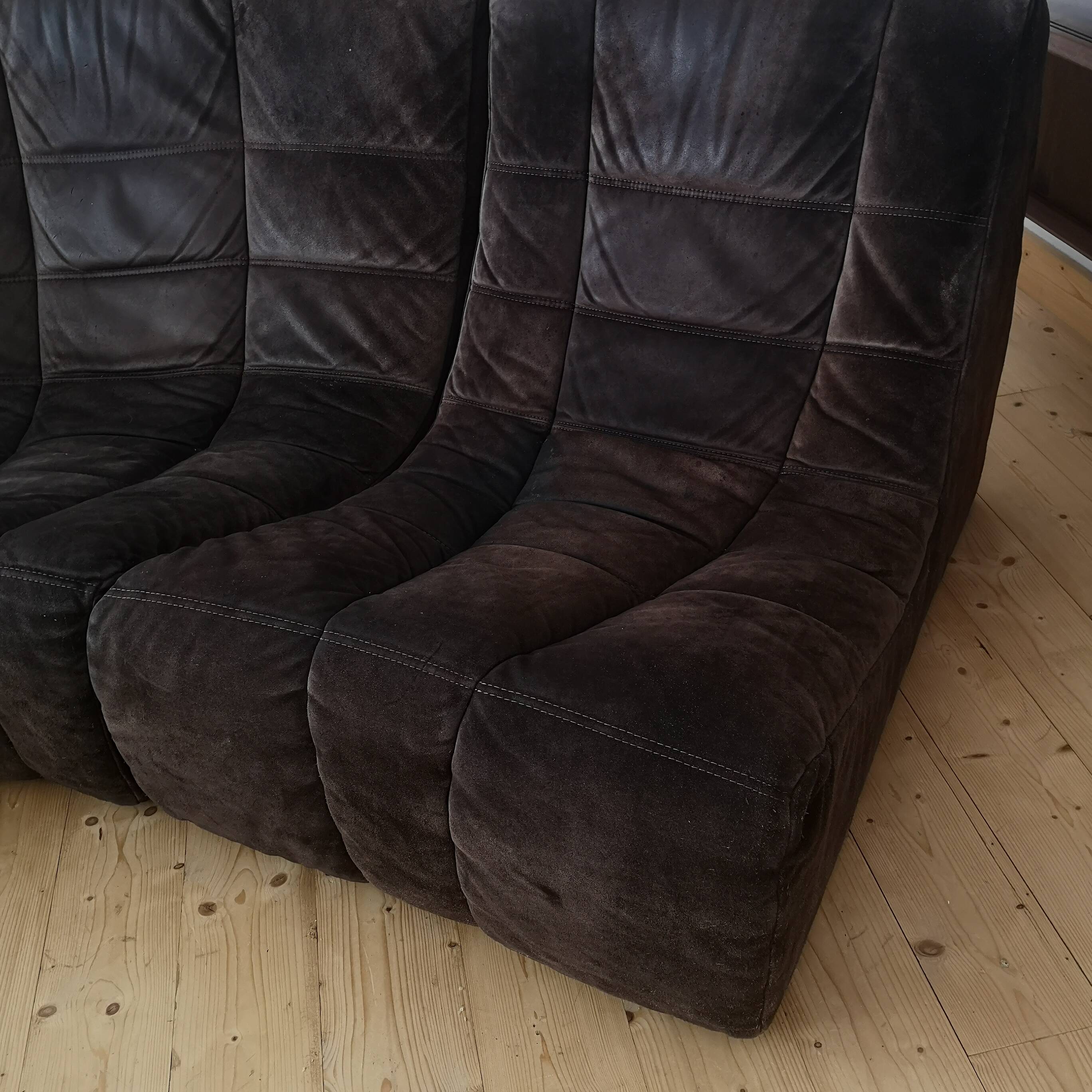 Canapé Circle "Gilda" by Michel Ducaroy for Ligne Roset from the 1970s.
