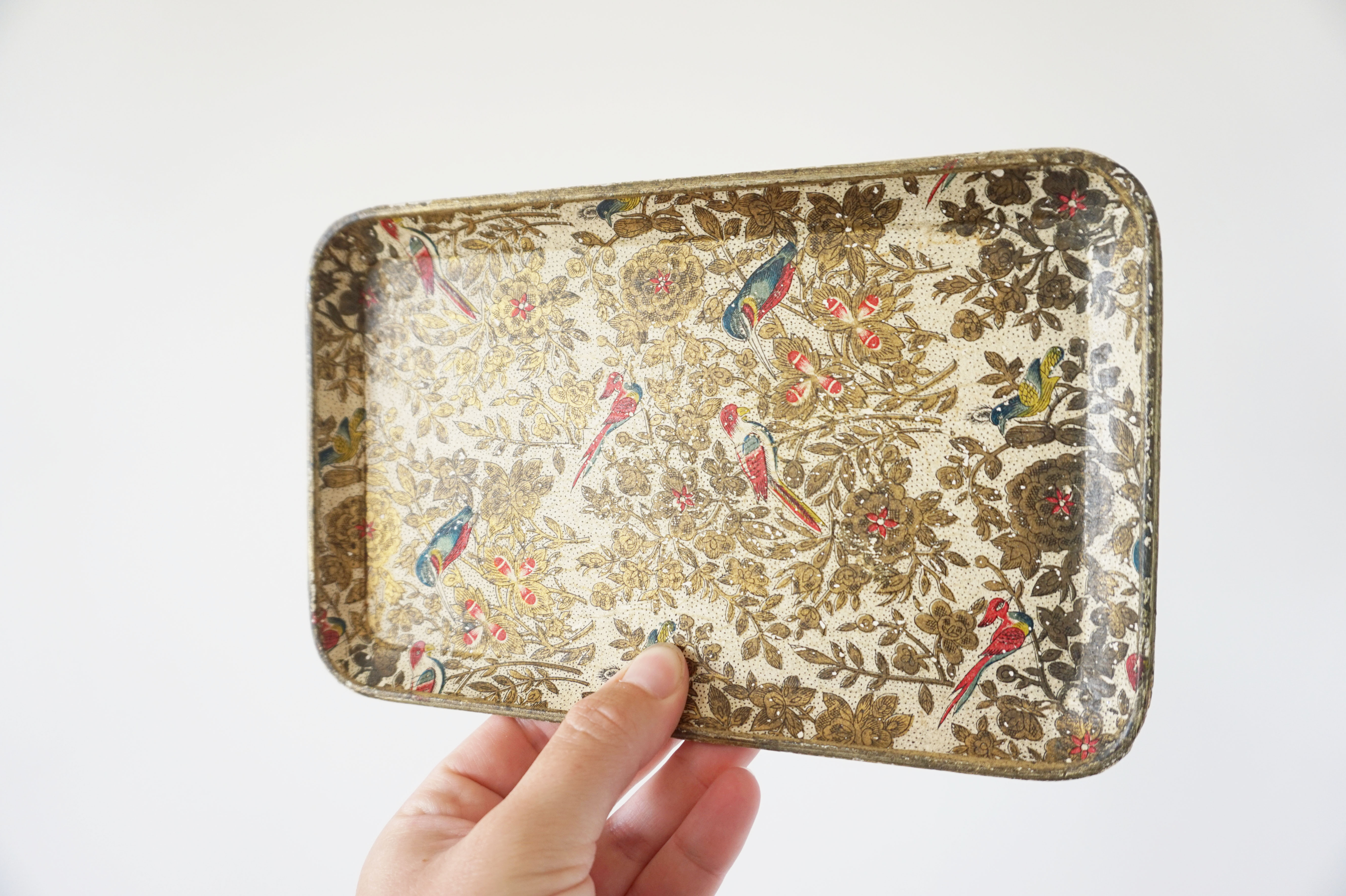 Japanese painted wood top