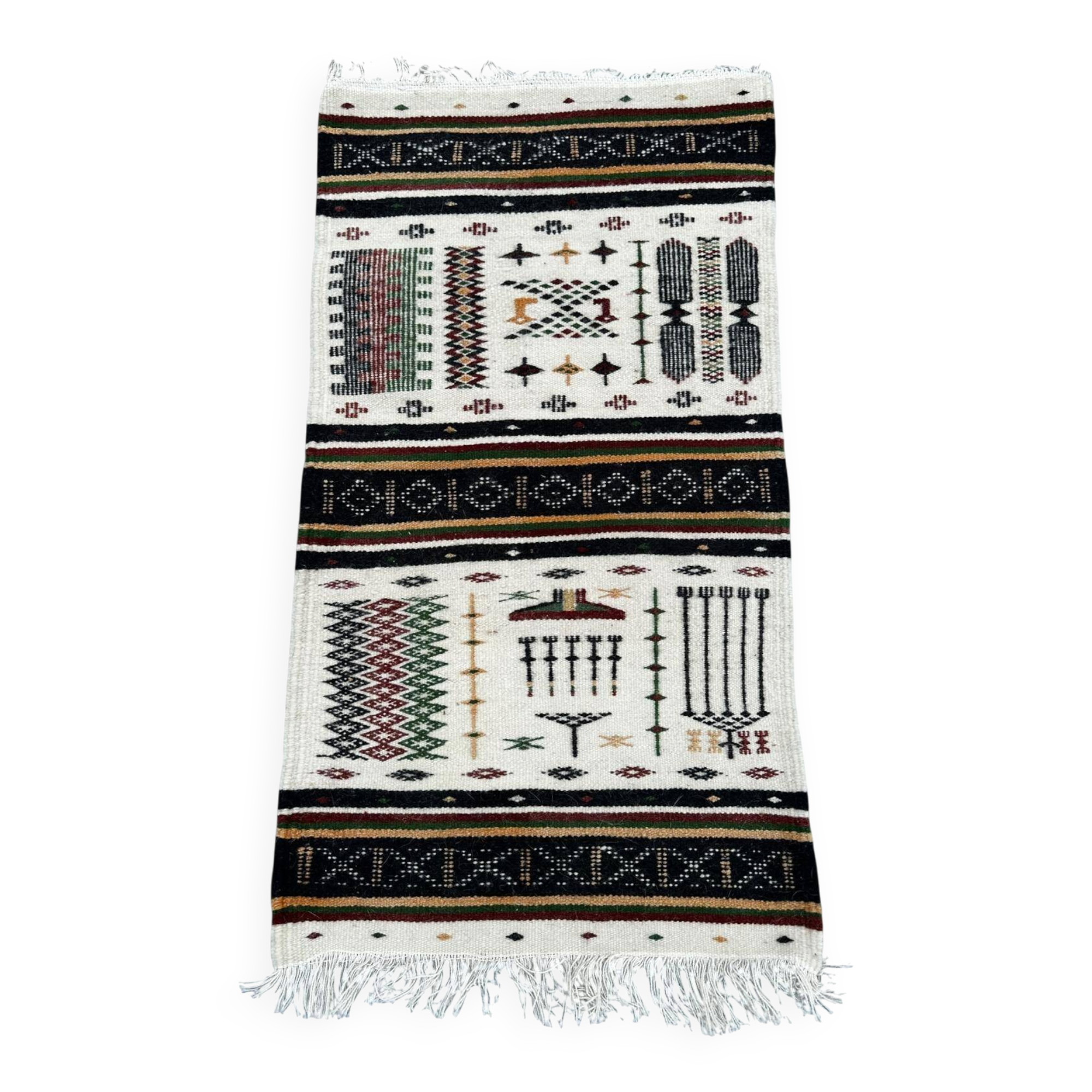Handmade kilim rug 90cm x 50cm