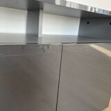 Habitat mouse grey lacquered sideboard