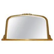 Vintage Victorian Gold Wall Mirror