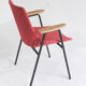 Chaise Salmon Shell Lupina par Niko Kralj