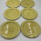 Set of 6 Keralux Boch earthenware plates