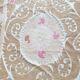 Vintage hand-embroidered tablecloth 141x154 cm