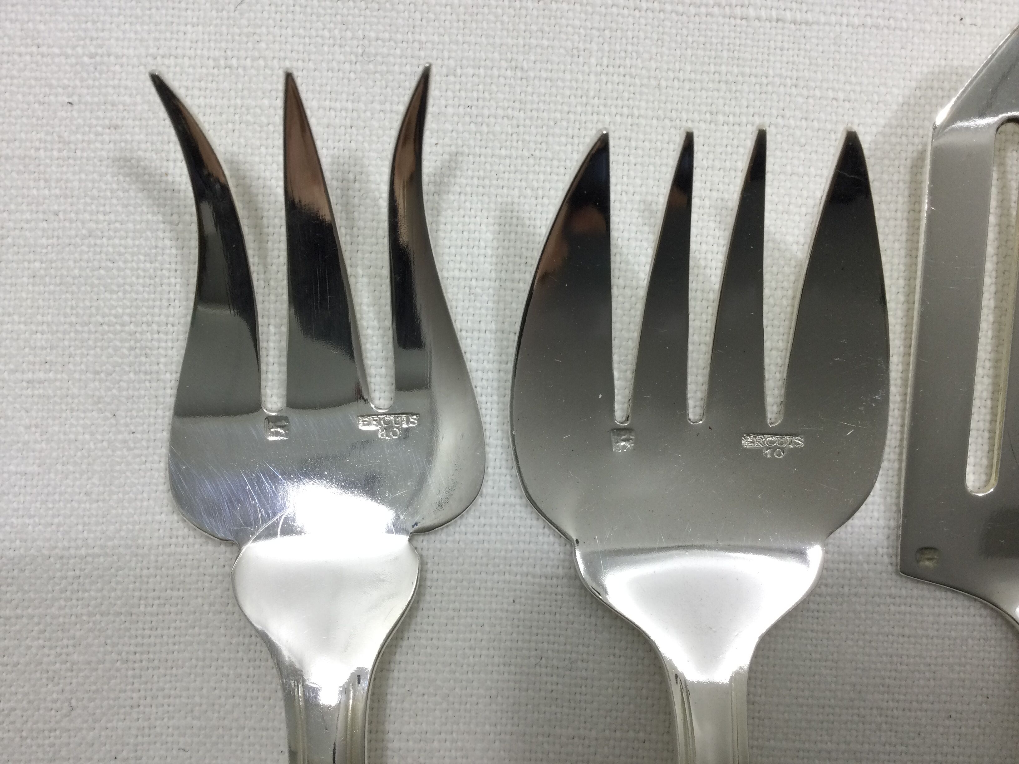 Cutlery with sweets Ercuis