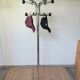Vintage 1960s chrome parrot coat rack