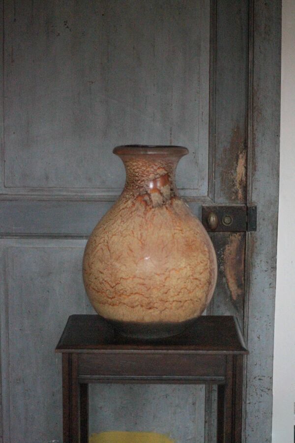 Grand vase céramique 495-48 West Germany , vase décoratif, pot à fleurs
