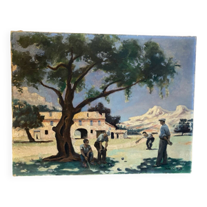 Joueurs de pétanque