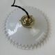 Vintage 25cm opaline lace pendant light