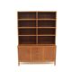 Commode-bibliothèque scandinave en teck, Suède, 1960