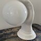 Vintage hand-shaped wall lamp in white ceramic