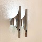 Pair of double wall lamps by Wihelm Braun Feldweg for Doria Leuchten, 1970