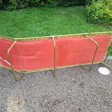 Deckchair, vintage Lafuma camp bed