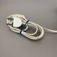 rare green model "Junker" Table Lamp by Afra & Tobia Scarpa for Flos, Italy