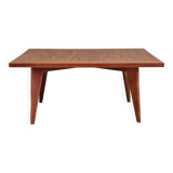 Table basse style scandinave années 50 palissandre