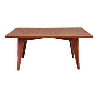 Table basse style scandinave années 50 palissandre