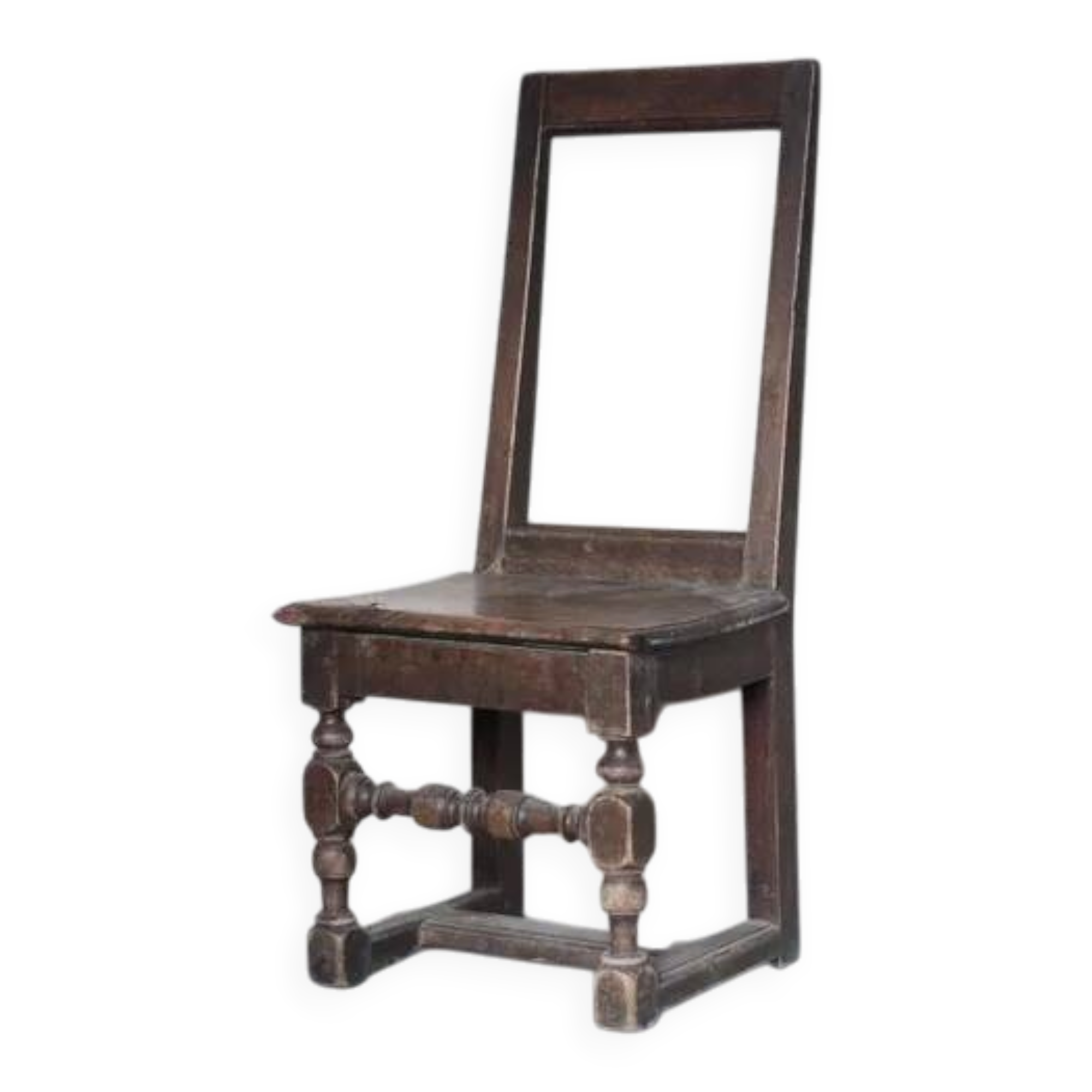 Chaise Lorraine, chaise d'appoint en bois XVIIIe