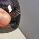 Purple/transperent Beak vase in mouth-blown glass of high quality. Danish design