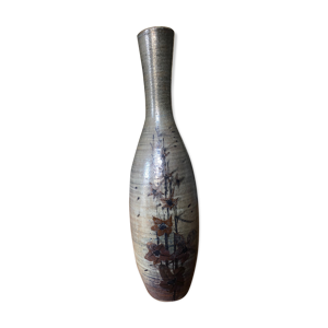 Vase vallauris signé