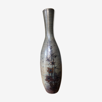 Large Vallauris vase signed