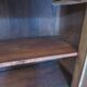 Old - Beautiful solid oak sideboard - 2 doors - 2 drawers in golden oak color
