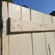 Cellar door, barn or attic with traditional whistle struts - early 20th century