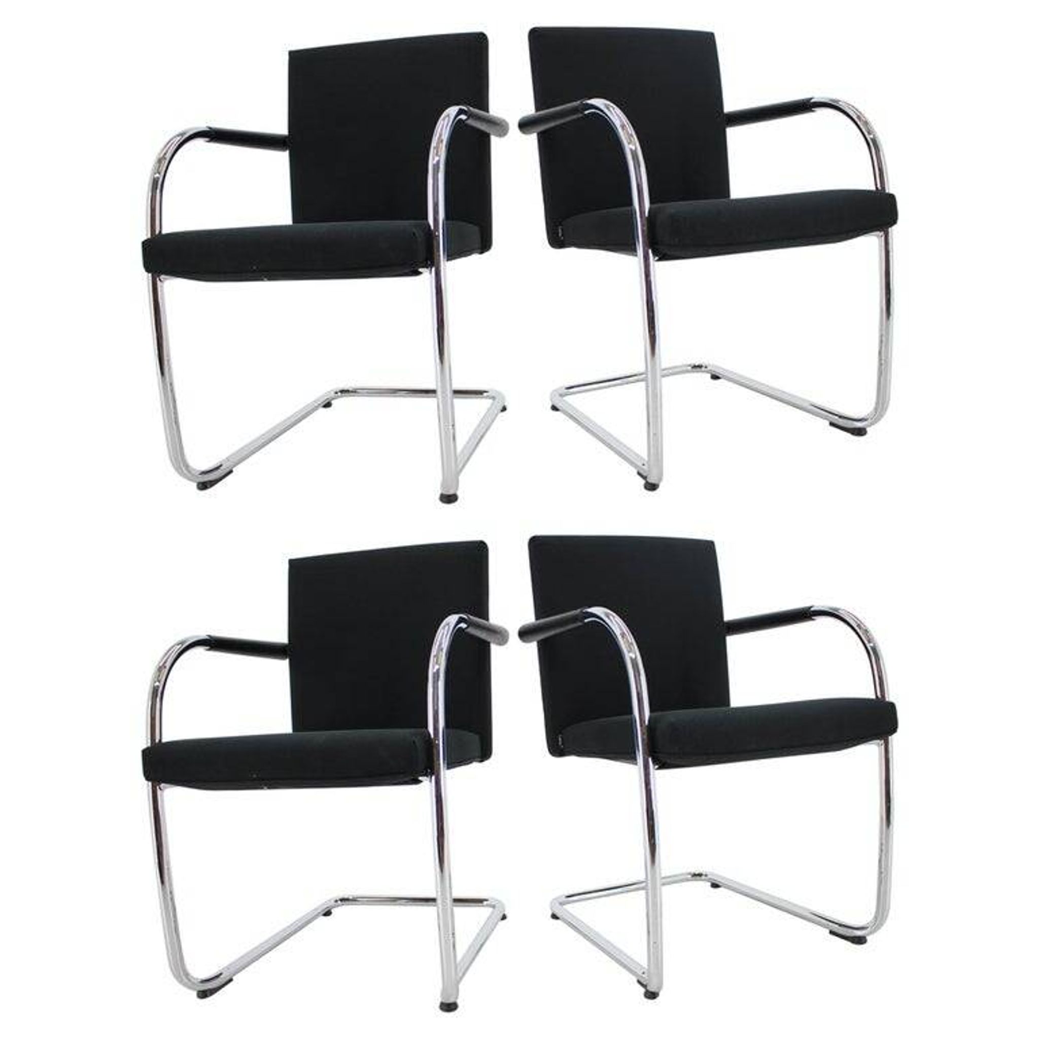 Set of Four Armchairs design Antonio Citterio & Glen Oliver Löw, 1990s