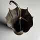 Vintage copper umbrella stand