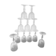 Lot of stemmed glass