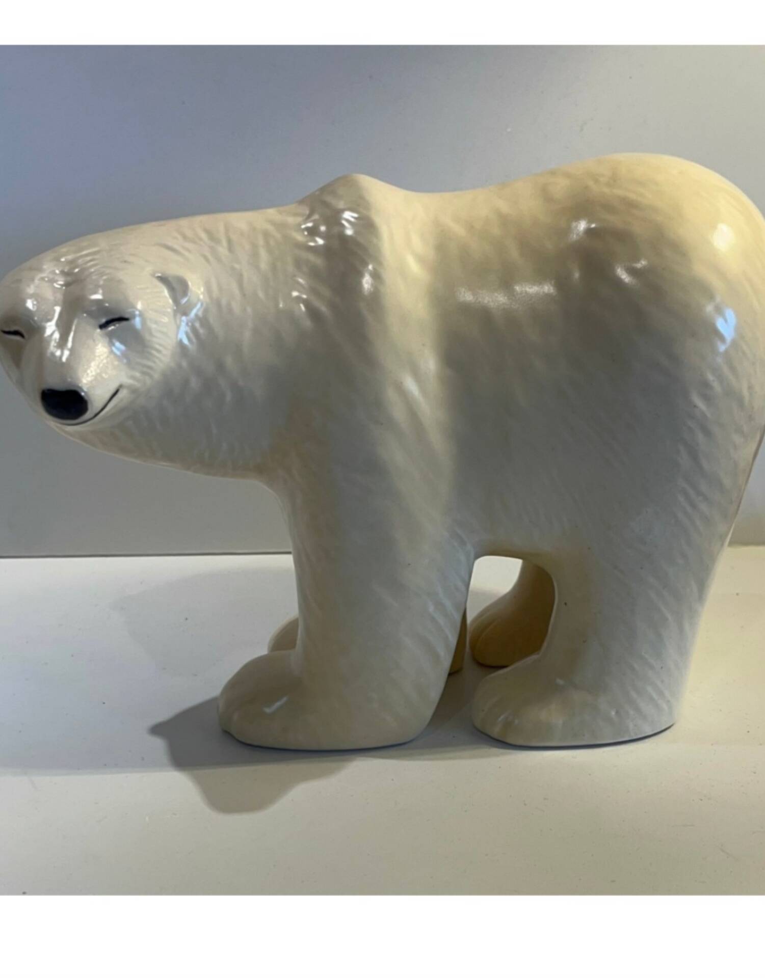 Polar Bear Duo from the Lilla Zoo series by Lisa Larson