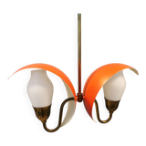 Incredible Chandelier / hanging lamp from Danish Fog & Mørup, estimated 1950s