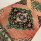 Distressed Turkish Runner 380x72 cm wool Vintage Tribal Rug Pink Green