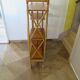 vintage -étagère-bibliotheque-bibus-asymétrique-bambou-bois-rotin-années 60